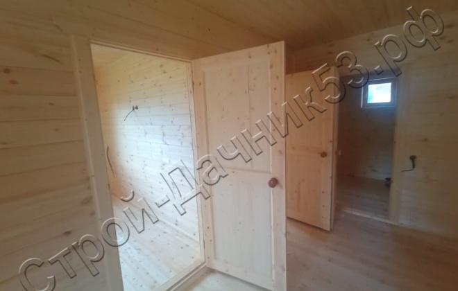 4 Каркасно-щитовой дом Д-40, 13х11м, 126 М², Московская область, Истринский район, село Рождествено. (13)